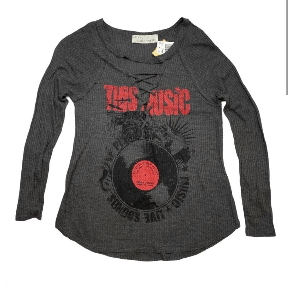 Vintage Havana Ripped Music Shirt